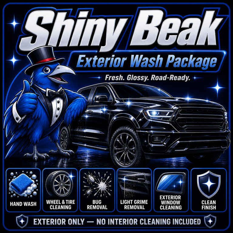 Shiny Beak Exterior Car Wash